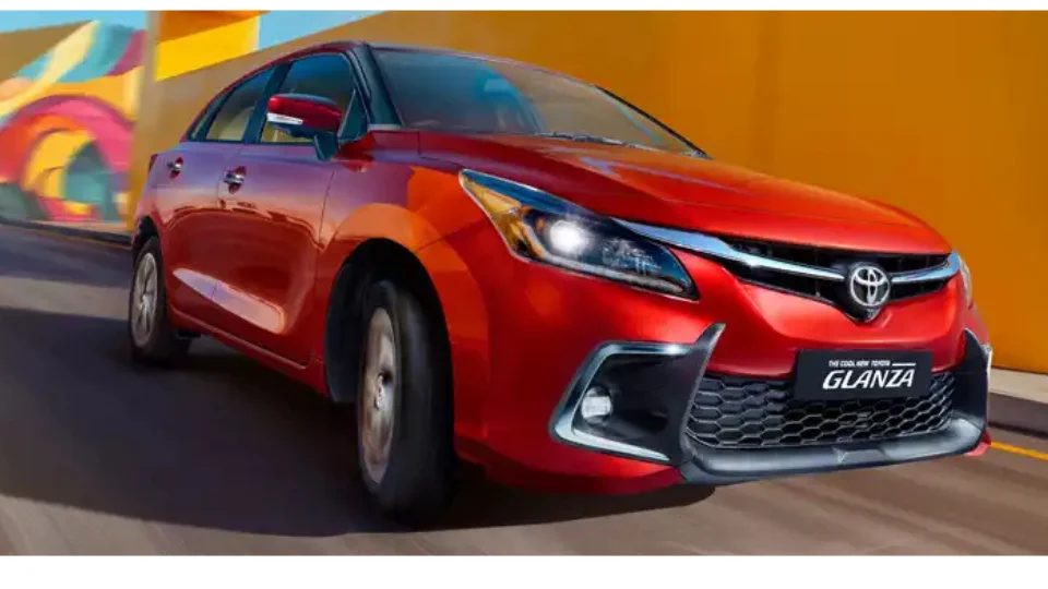 Toyota Glanza premium vehicle